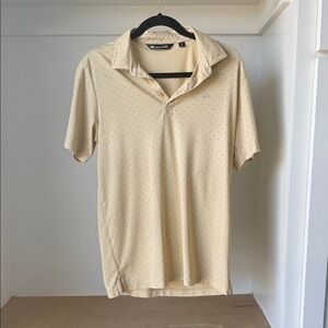Travis Mathew Yellow Polo Shirt - M